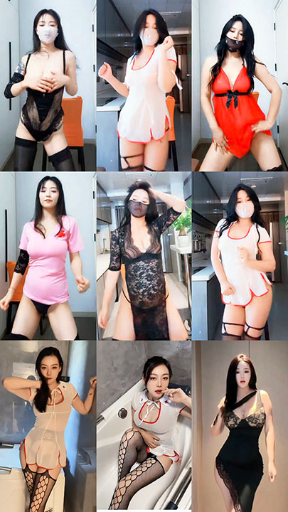 KS|赵肥肥+师妹小狐狸 情趣制服热舞 5V