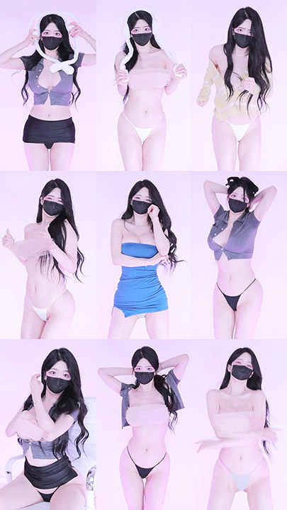 网红主播 元荷娜o111na 韩国BJ颜值主播性感诱惑热舞合集 4V/13.3G